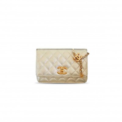 CHANLE 25B METAL CHAIN WALLET AP3938 (19*12*4cm)